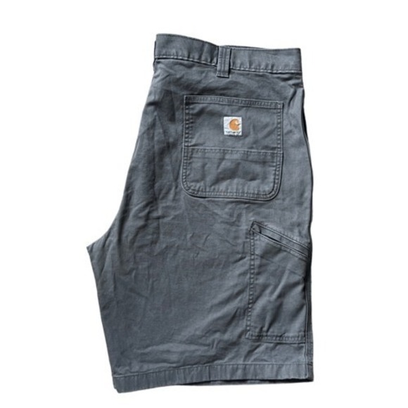 Carhartt Relaxed Fit Carpenter Shorts Work Utility Gray Size 42 - Picture 1 of 8